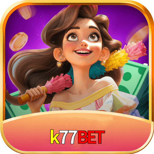 Imagem promocional da k77bet mostrando a plataforma e suas vantagens